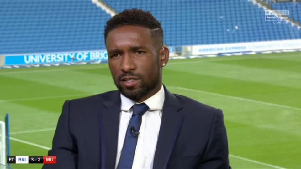 Defoe was on the sofa and in the studio for Sky Sports this weekend during Super Sunday with Graeme Souness and Jamie Redknapp