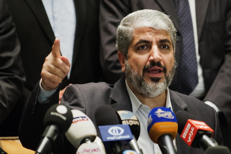  Sinister Hamas boss Mashal previously called terrorists 'the most exalted and noblest of people'