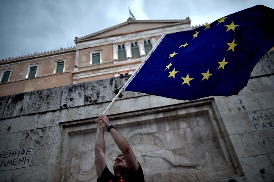  Brussels claiming 'EU solidarity' saved Greece is nothing short of a sick joke and propaganda