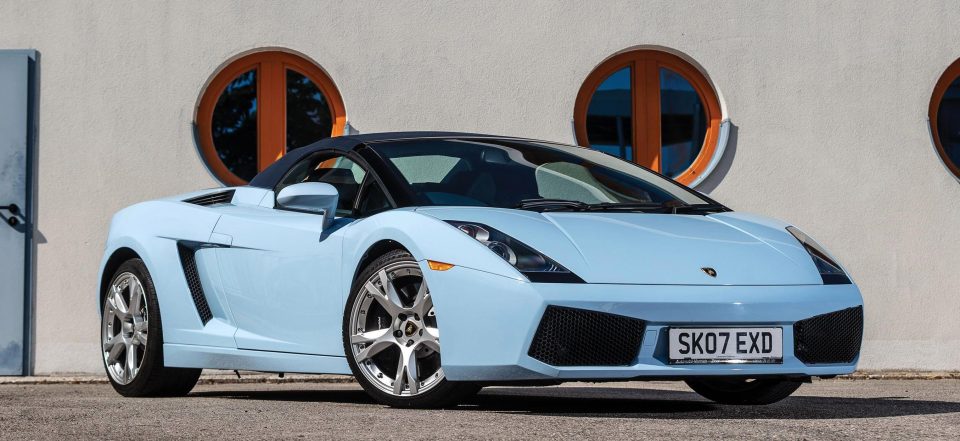  The Lambo has been given a £150,000 valuation