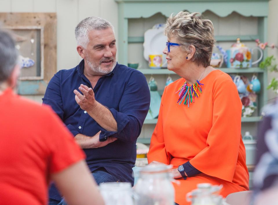  Paul and Prue probably discussing what sweet treats they will sample