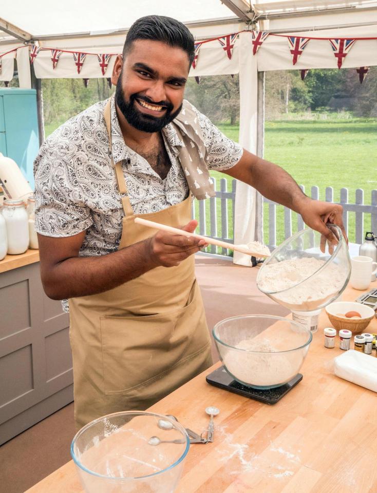  Antony learned how to bake with his father