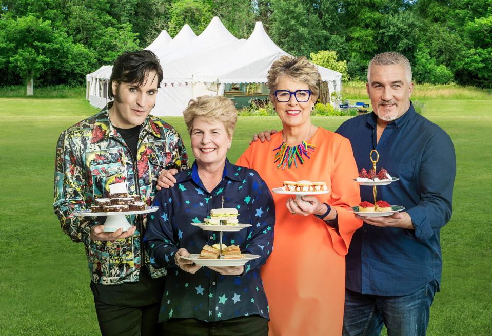  This new series will see the same four fronting the show with Prue, Paul, Noel Fielding and Sandi Toksvig