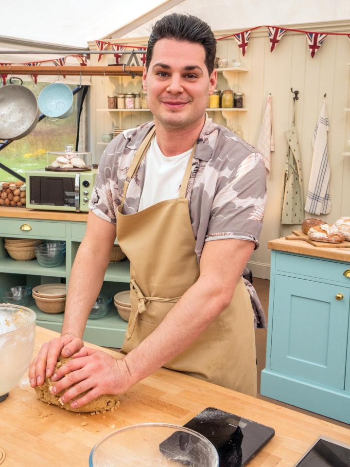  Luke was hoping to impress the judges on this year's GBBO