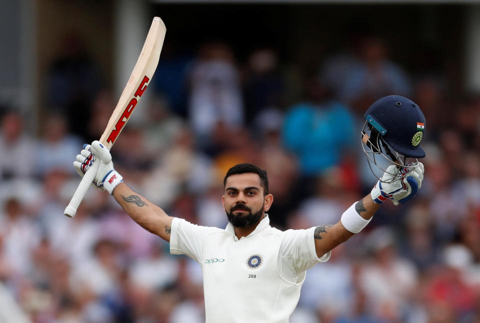  Kohli scored 97 and 103 in Nottingham, the second time he has scored exactly 200 in a Test match in this series