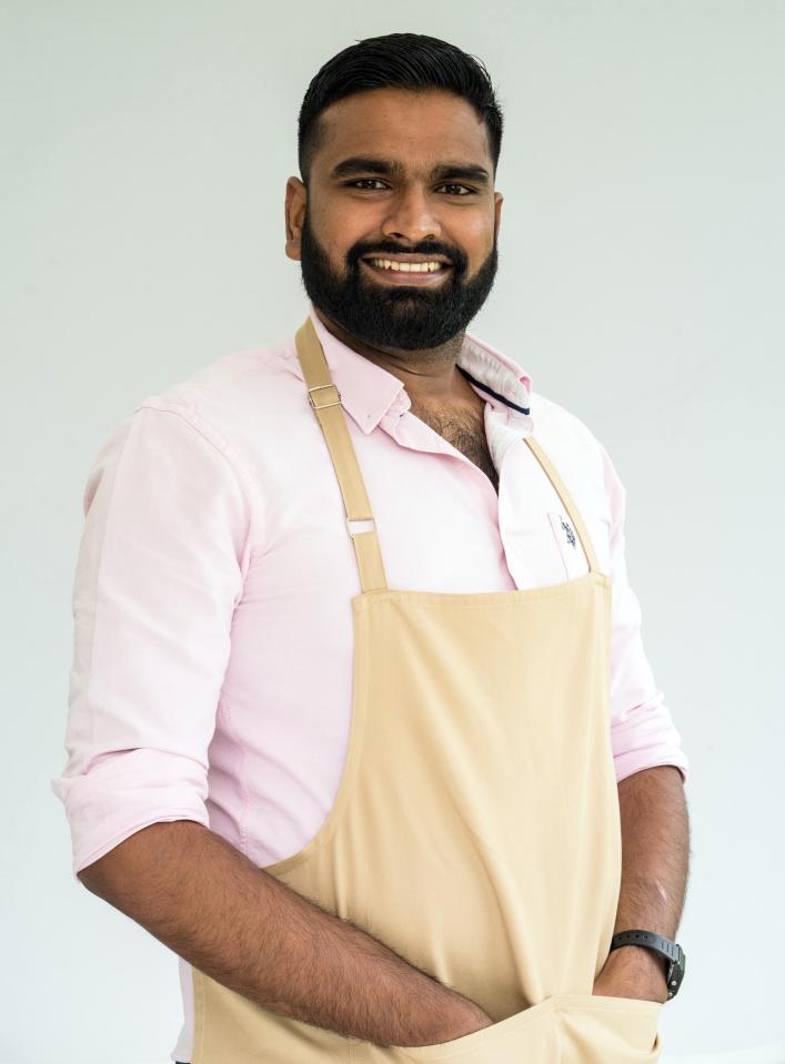 Antony calls himself the 'Bollywood baker' - not to be confused with Paul Hollywood