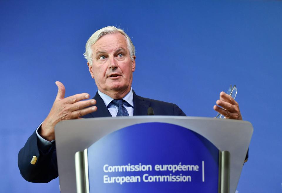  The EU’s chief Brexit negotiator Michel Barnier also offered Britain an unprecedented trade deal