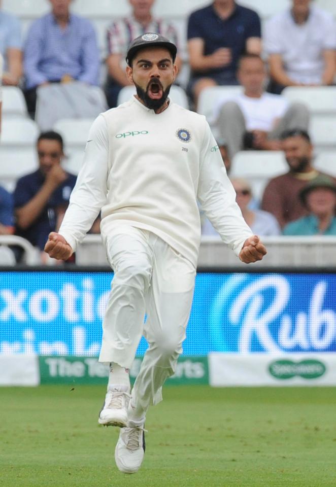  Virat Kohli moved back to the top of the ICC Test Rankings for batsmen with a total of 200 at Trent Bridge