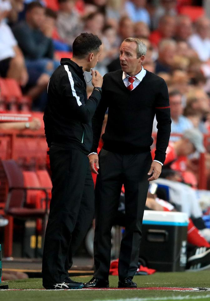  Bowyer called for the referee to be banned in his post-match interview