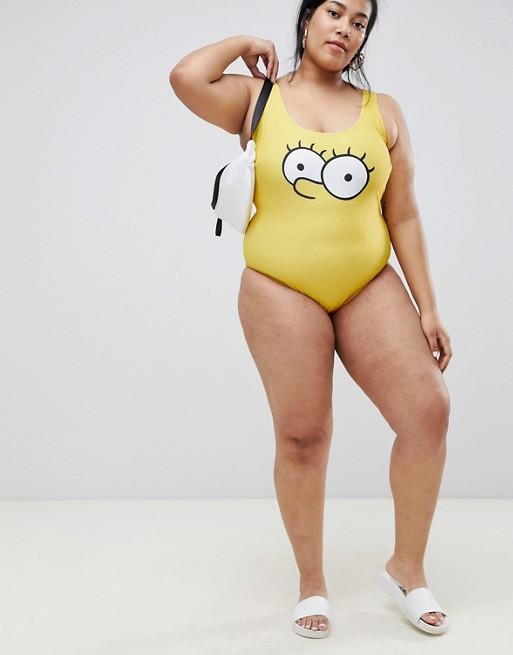  This ASOS DESIGN Curve swimming costume is available up to a UK size 30