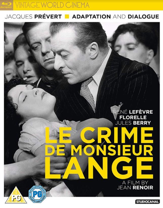  Le Crime de Monsieur Lange is a fine, lighthearted film