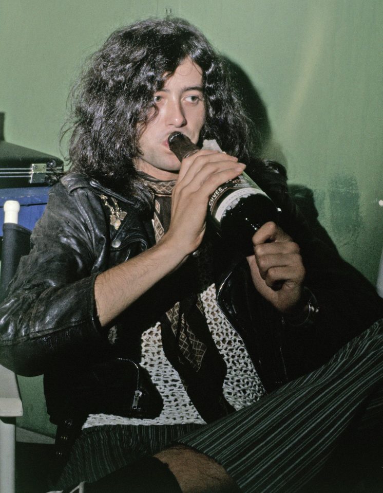  A new book tells of Jimmy Page's descent into debauchery as the lead guitarist with Led Zeppelin