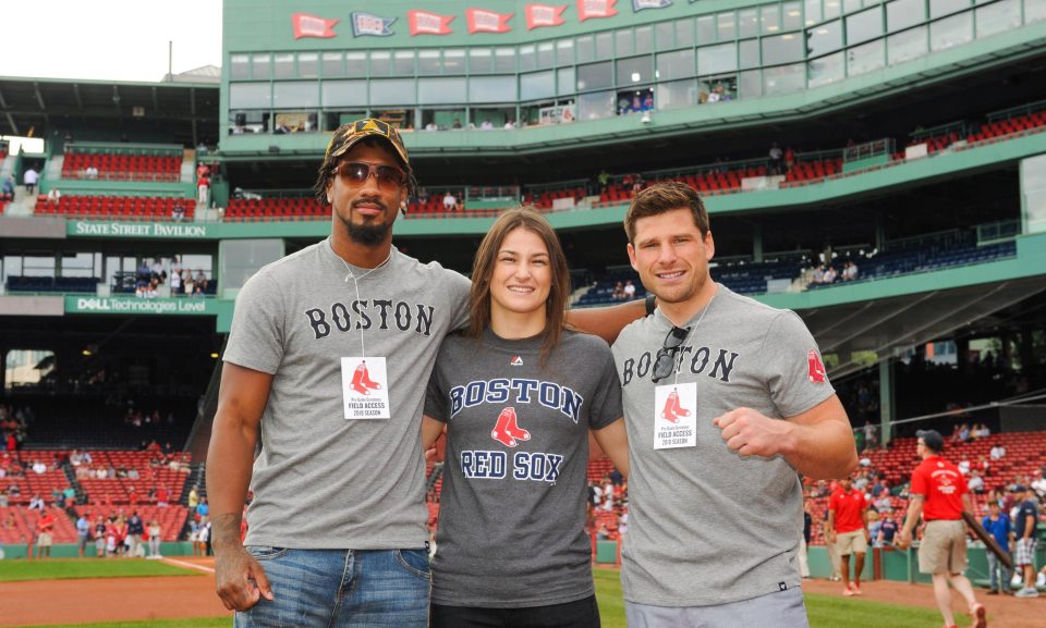 Demetrius Andrade, left, and Katie Taylor are both in action on October 20 card