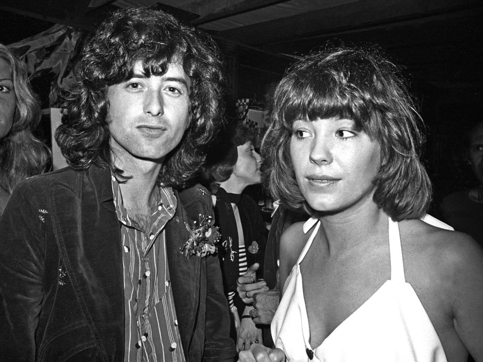  Jimmy arrives at an LA party with his girlfriend Miss Pamela - but he reportedly left later with another teenage groupie