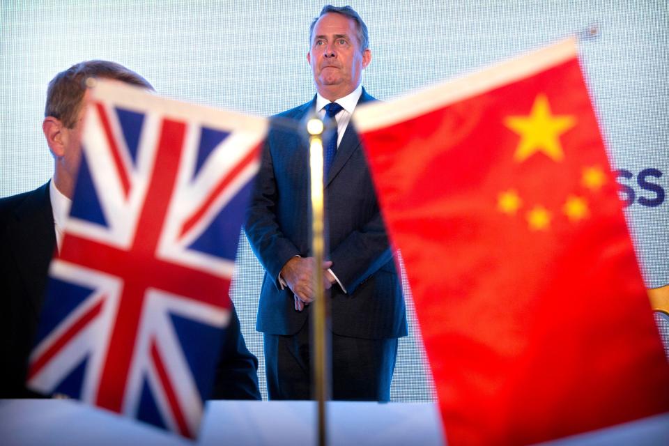  Liam Fox has signed a deal to allow us to export more dairy and potatoes to China