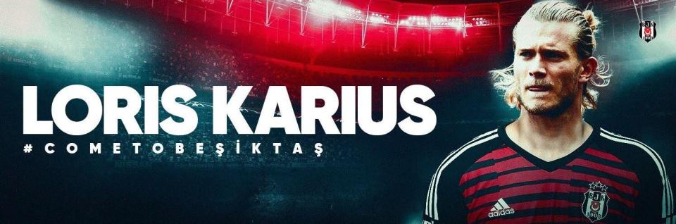 Besiktas' Twitter banner would appear to give the game away