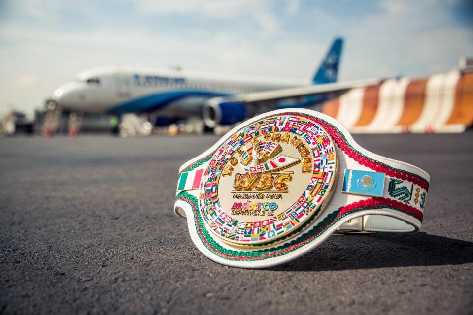  Gennady Golovkin and Saul Alvarez will be fighting for a custom-made WBC belt next month