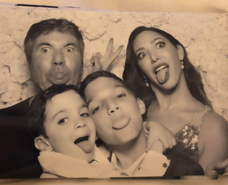  Happy family: Simon, Lauren, Eric, 5, and Adam, 12 (from Lauren's marriage to Andrew Silverman)