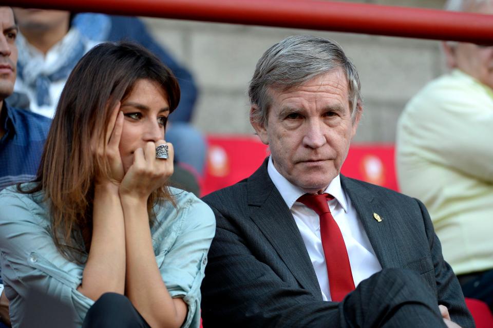  Roland Duchatelet, right, is the unpopular owner of Charlton Athletic