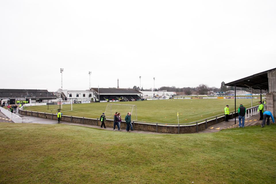 The referee deemed the Borough Briggs pitch was unplayable