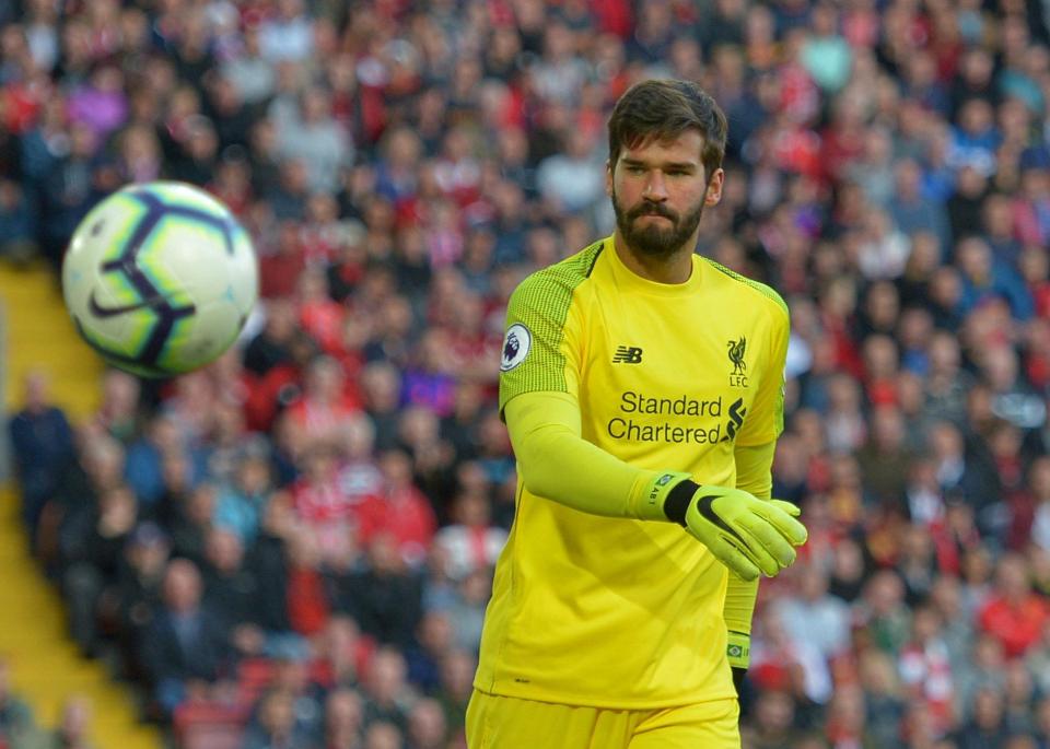  Alisson has arrived to bolster the Liverpool defence