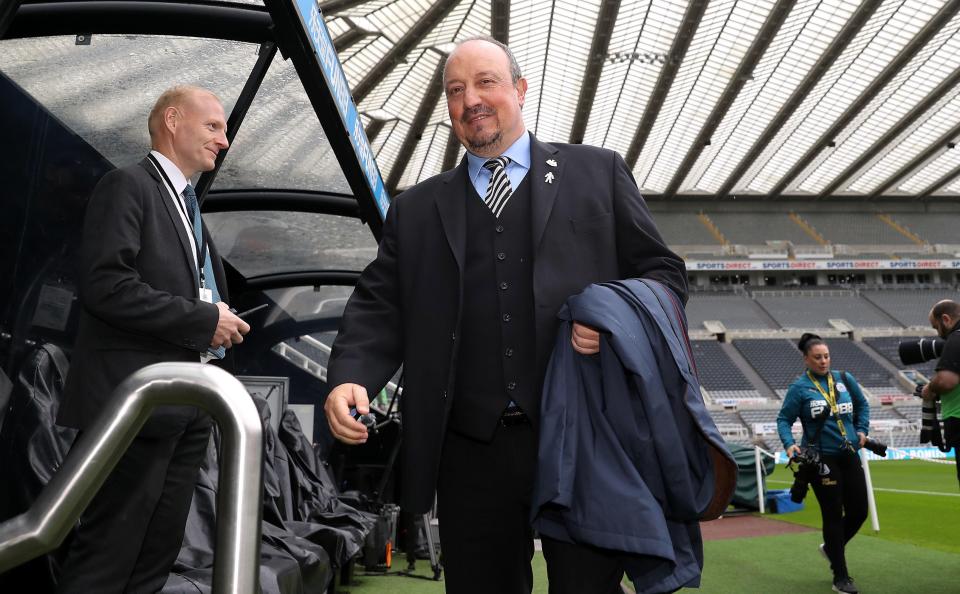 But he and manager Rafa Benitez also fell out about a decision to play three at the back