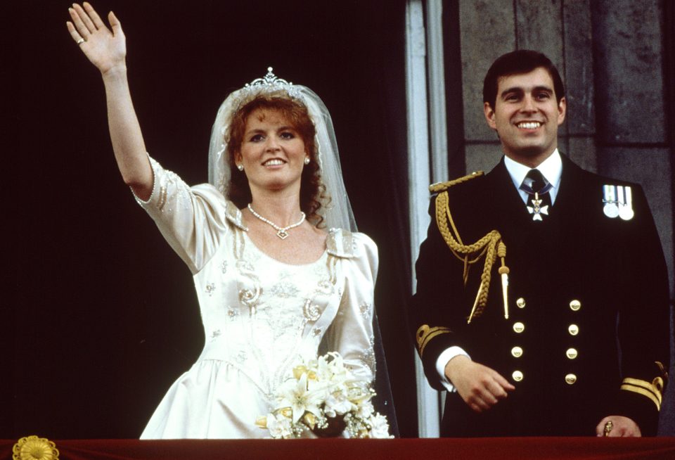  Fergie married Prince Andrew in 1986 at Westminster Abbey and became the Duchess of York