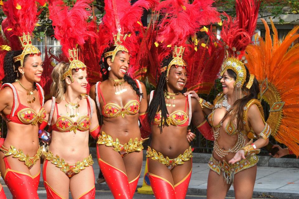  Carnival queens have kicked off day two of Notting Hill