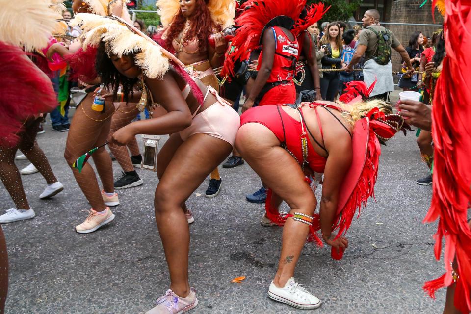  Performers, revellers and carnival goers enjoy the annual Notting Hill Carnival on Bank Holiday Monday