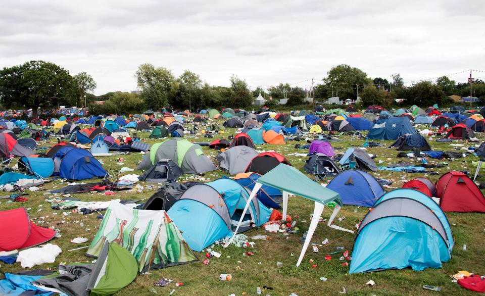  Photos from the ground show a wasteland stretching as far as the eye can see