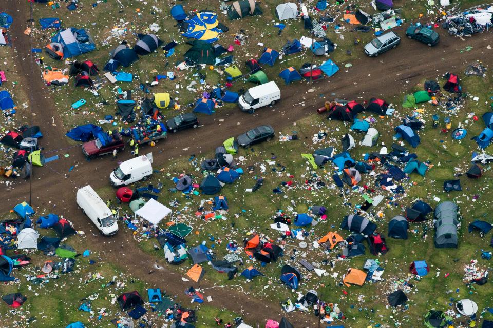  More than 100,000 people attended Reading Festival across the three day bank holiday weekend