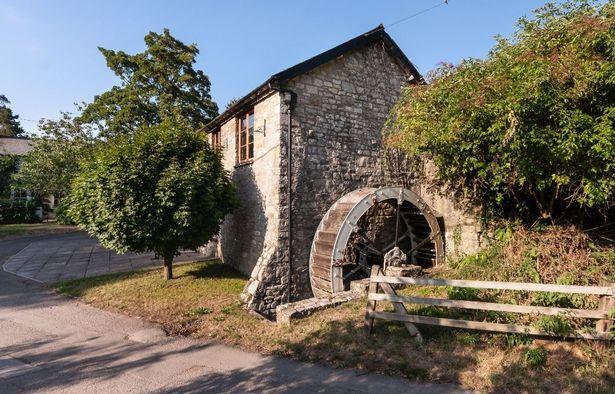 The Old Mill waterwheel