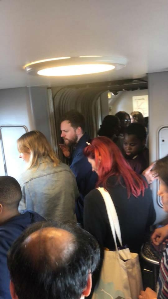  Train trip from hell... people were forced to stand the whole way