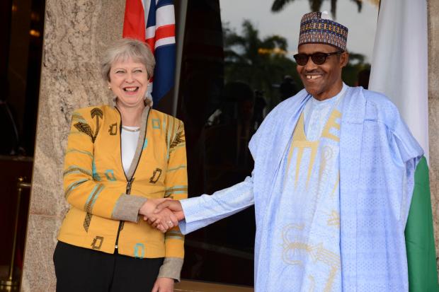 Theresa May has pledges £13million in foreign aid to help Nigeria combat Boko Haram