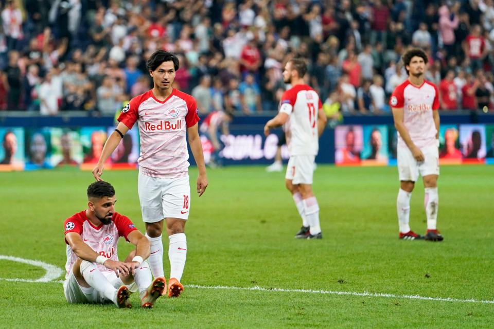  Red Bull Salzburg lost to Red Star Belgrade in the final round of Champions League qualifying this week