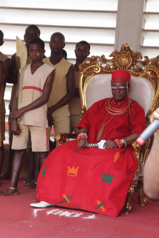  Ewuare II, the Oba of Benin has warned of divine ­vengeance on juju priests if they carry on aiding trafficking