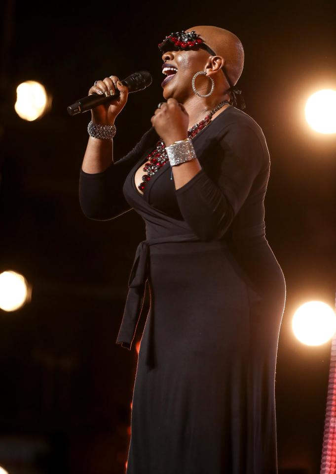  Janice Robinson wowed the judges with her powerful vocals