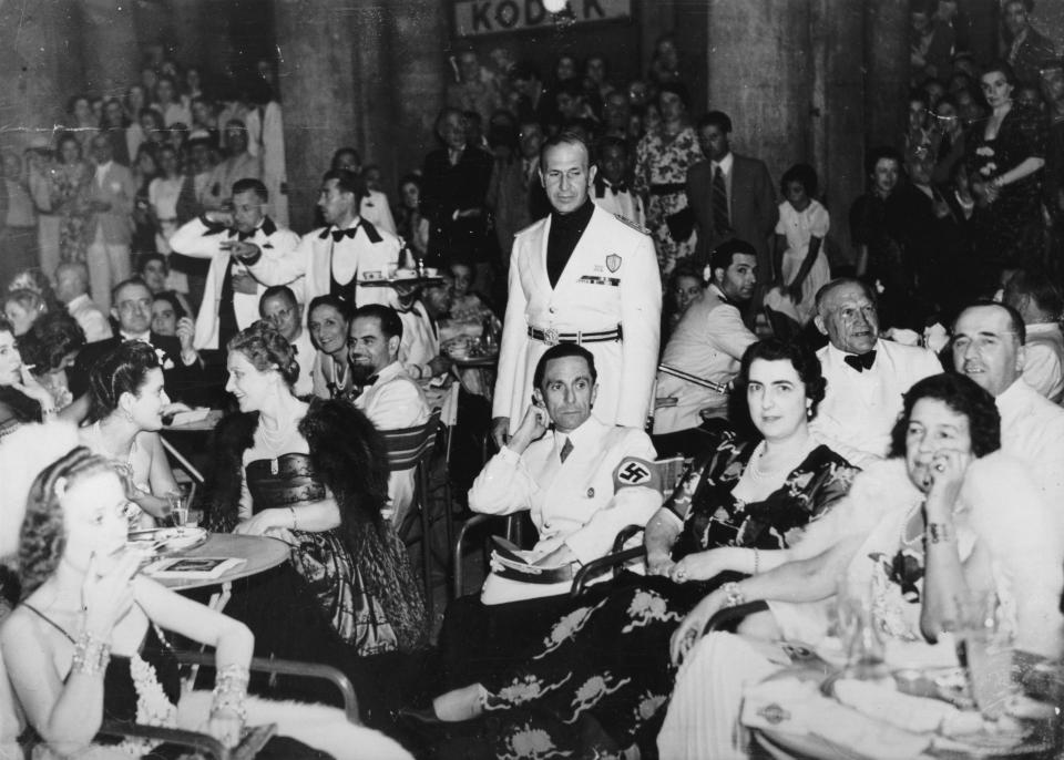  Joseph Goebbels joins other Nazi high-rollers at the festival in 1939