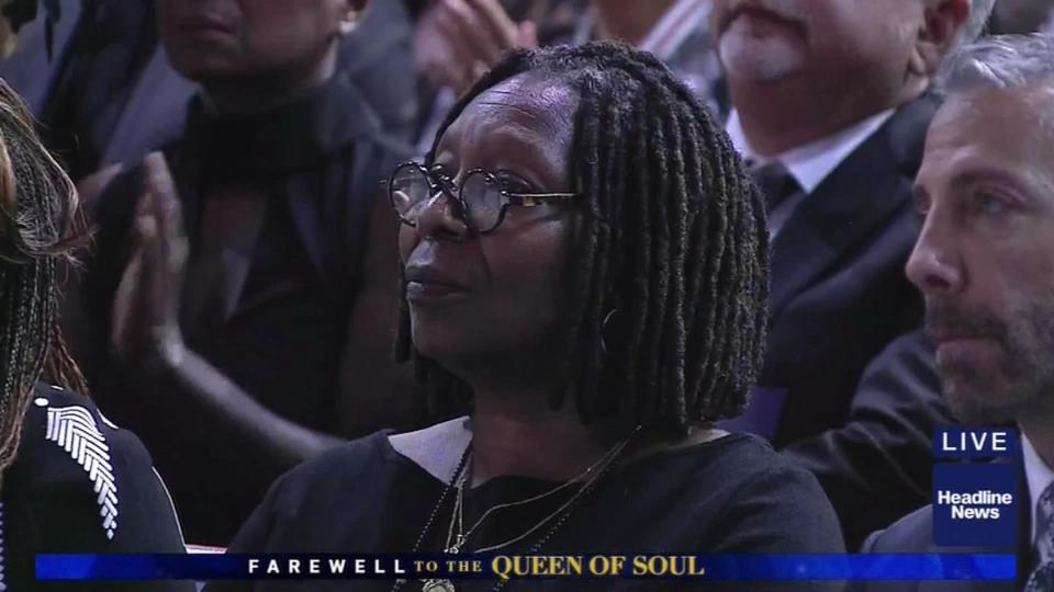  Actress Whoopi Goldberg was among the world-famous stars in attendance