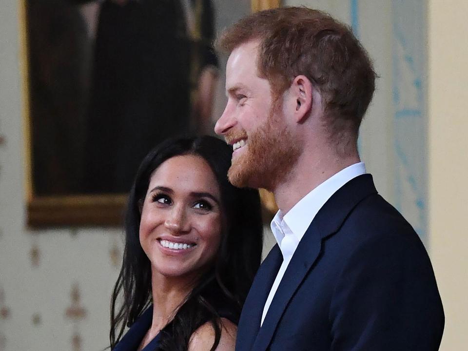  Meghan is due to give birth in early 2019