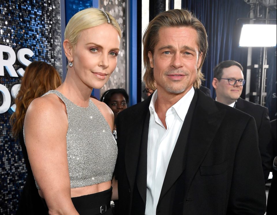  Brad Pitt is rumoured to be currently dating actress Charlize Theron