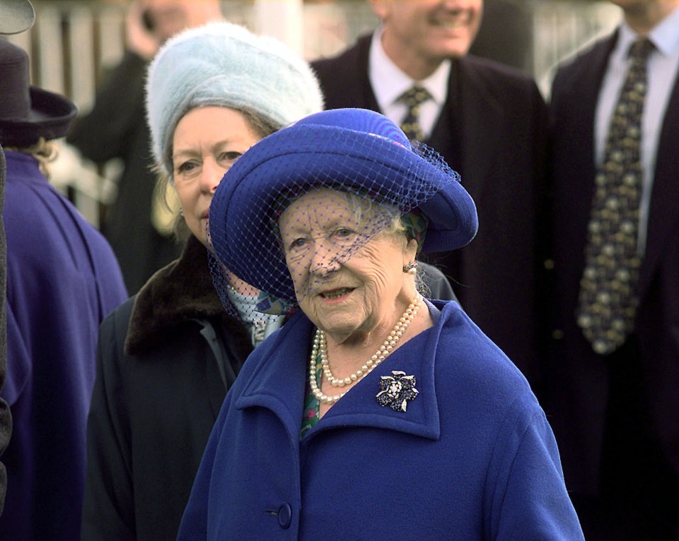  The Queen Mother passed away in 2002