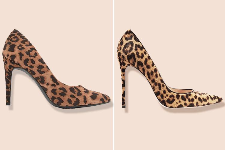 Can you tell this £20 and £615 pair of heels apart?