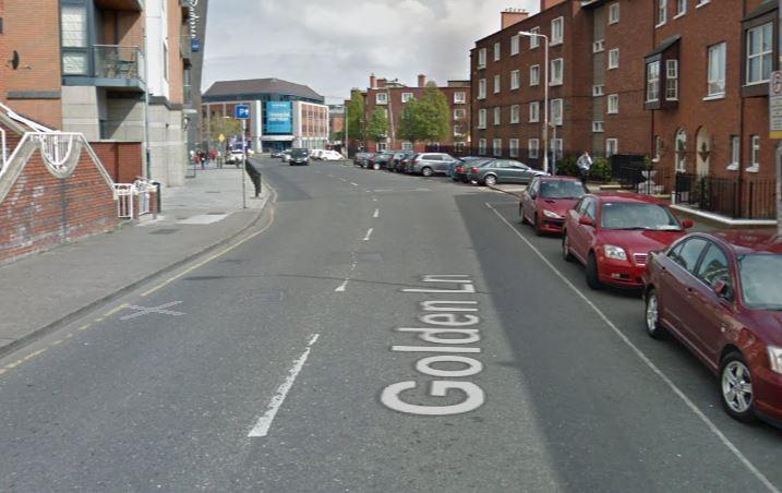  The stabbing happened in Golden Lane, Dublin 7.20pm last night