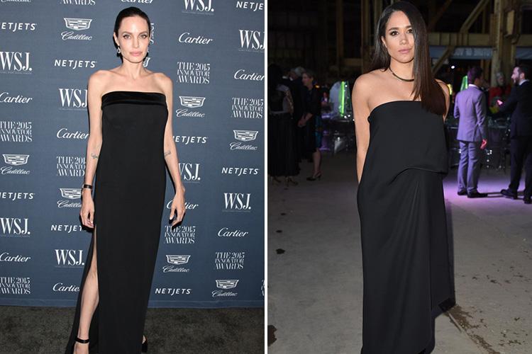  Meghan and Angelina are fans of black