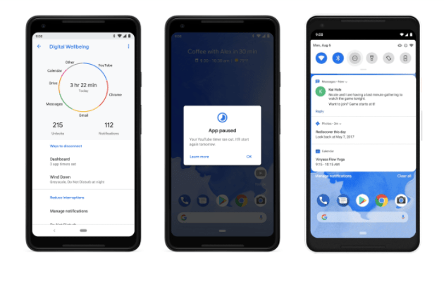  Google's digital wellbeing tools are currently available as an opt-in beta to Pixel owners