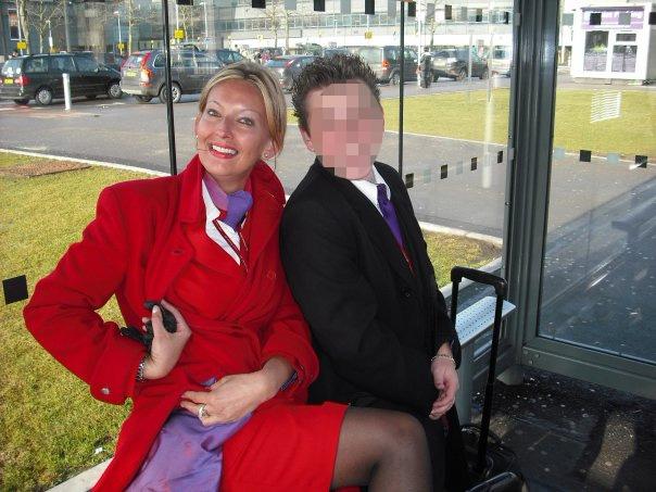  Air hostess Kay originally said she was 'sitting at the back' when she fell from the ship at about 11.45pm on Saturday