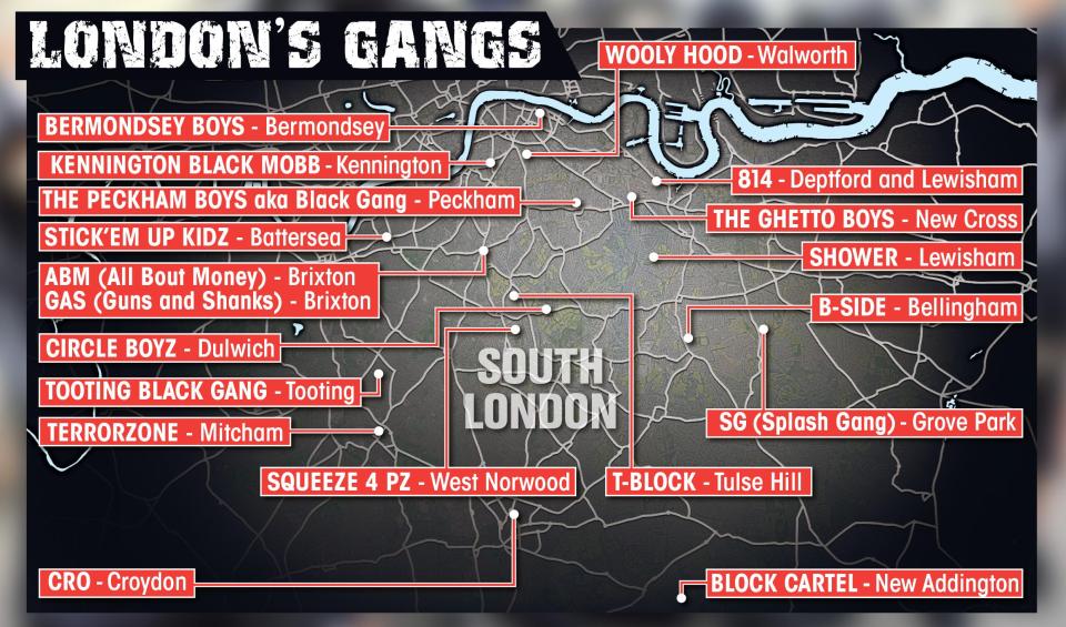  South London is being ripped apart by violent gang wars