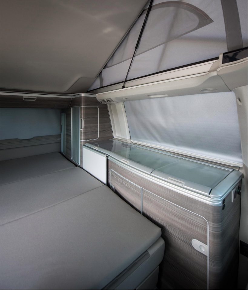  Space is used so well in the California that neither you nor the kids will feel cramped