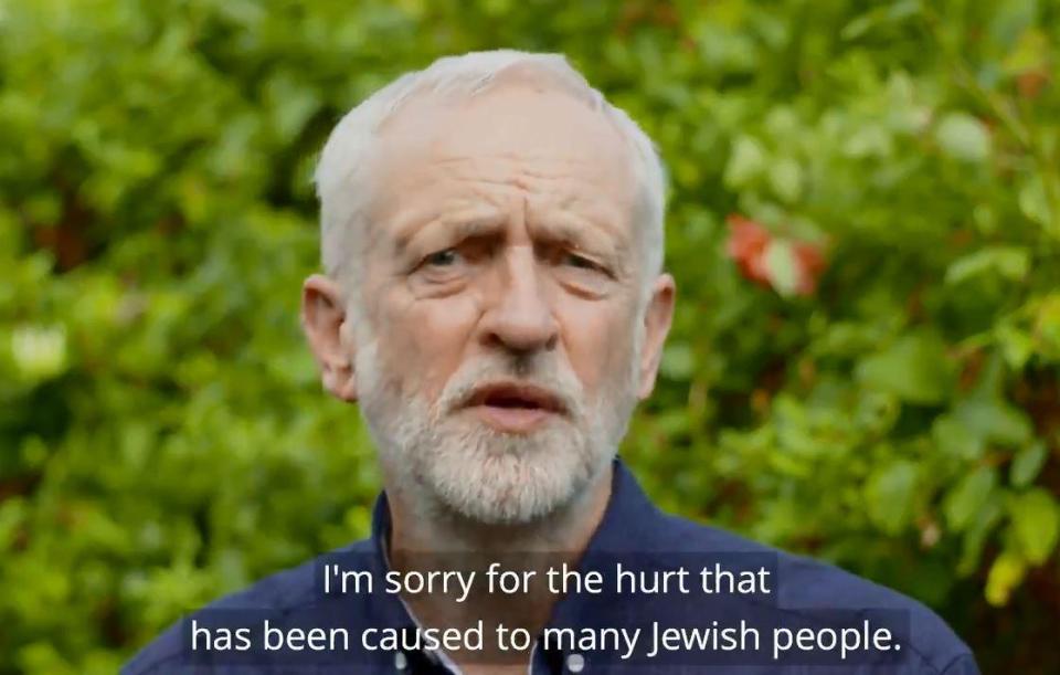  Jeremy Corbyn finally apologises for Labour’s anti-Semitism crisis